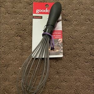 GoodCook Touch Black and Gray Whisk